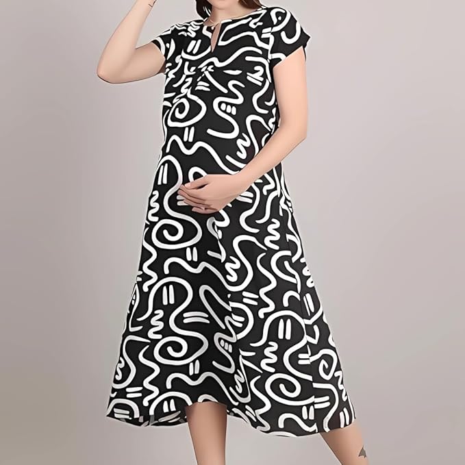 ZIFAZA Women's Maternity Wear | Soft Comfortable Ethnic Outfit for Pregnant Women
