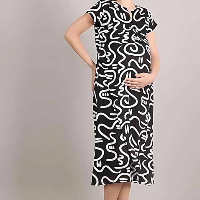ZIFAZA Women's Maternity Wear | Soft Comfortable Ethnic Outfit for Pregnant Women